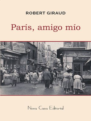 cover image of París, amigo mío